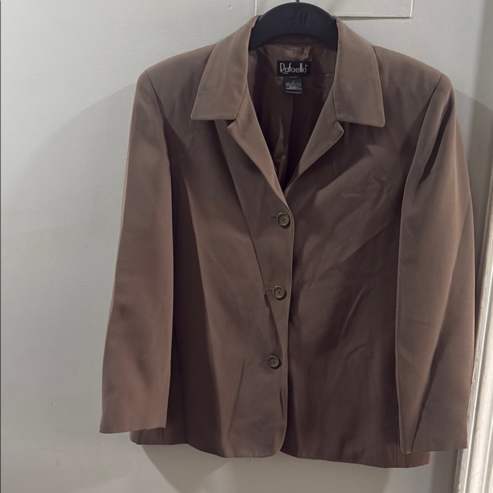 Rafaella Women's Brown Blazer